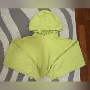 TNA Cozy Light Green Hoodie